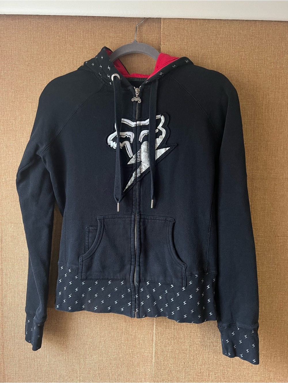 Fox Racing Medium Zip Up Vintage Y2K